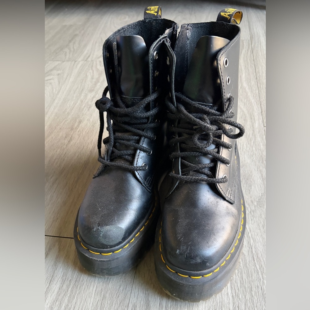 Doc Martens Vegan Jadon Boots, Size 7